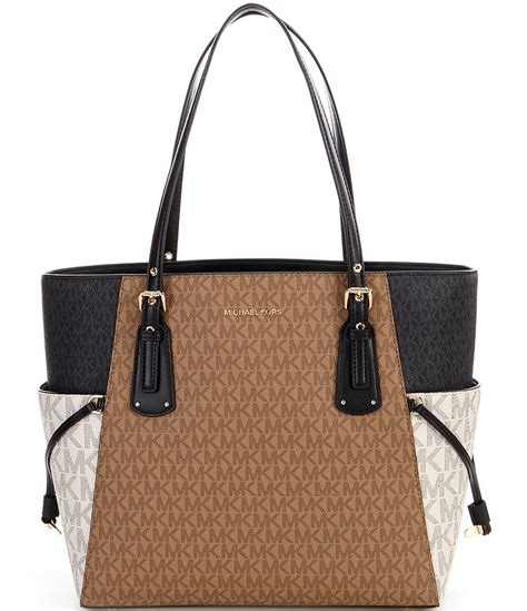 michael kors east west signature tote on sale|signature sinclair east west tote.